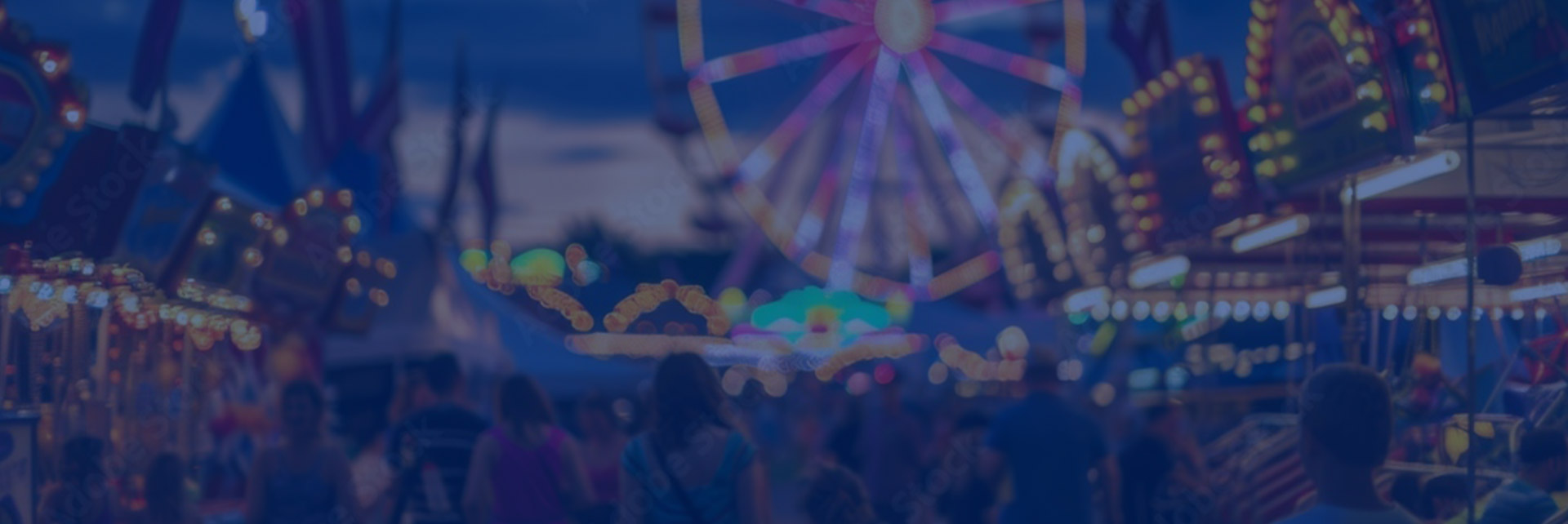 dark blue fair background image